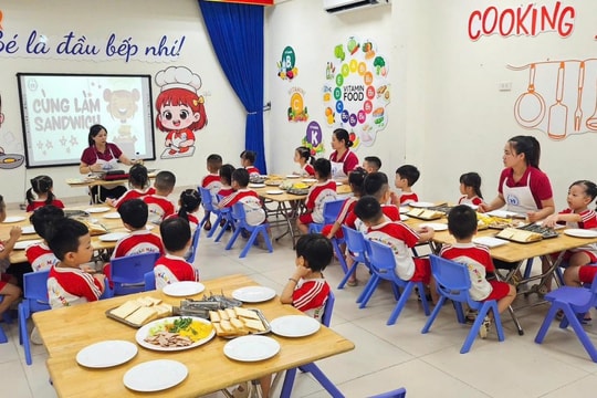 Công đoàn Trường Mầm non B Hà Nội: Đổi mới để nâng cao chất lượng giáo dục toàn diện