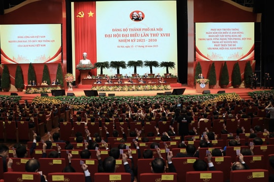 Kết quả phiên trù bị Đại hội lần thứ XVIII Đảng bộ thành phố Hà Nội