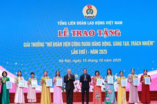 Lan tỏa ý chí, tinh thần sáng tạo và trái tim nhân ái của các nữ đoàn viên Công đoàn