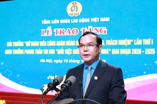 Tổ chức Công đoàn luôn tự hào về những gương điển hình “Giỏi việc nước, Đảm việc nhà”
