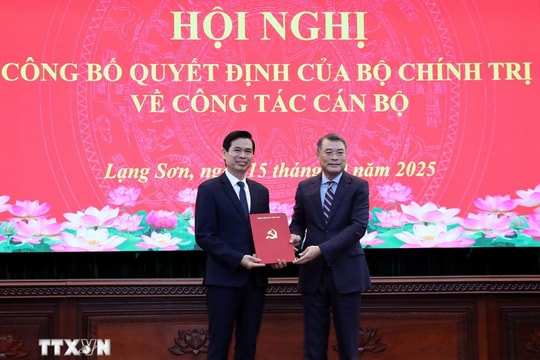 Đồng chí Hoàng Quốc Khánh được điều động giữ chức Bí thư Tỉnh ủy Lạng Sơn