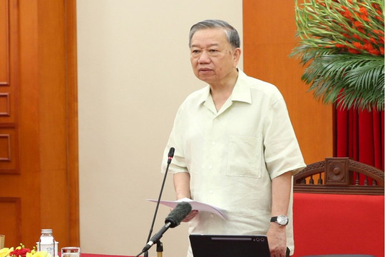 Tổng Bí thư Tô Lâm yêu cầu thể chế hóa và nhân rộng “Mô hình quản trị thực thi đột phá”