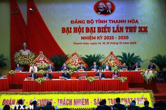 Thủ tướng Phạm Minh Chính: Thanh Hóa phải hiện thức hóa khát vọng phát triển, bừng sáng, nhân dân ngày càng ấm no, hạnh phúc