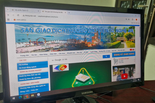 Nghệ An: thúc đẩy quảng bá sản phẩm nông nghiệp thông qua các kênh thương mại điện tử