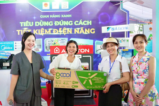 Gian hàng Xanh thúc đẩy thói quen tiêu dùng trong xã hội