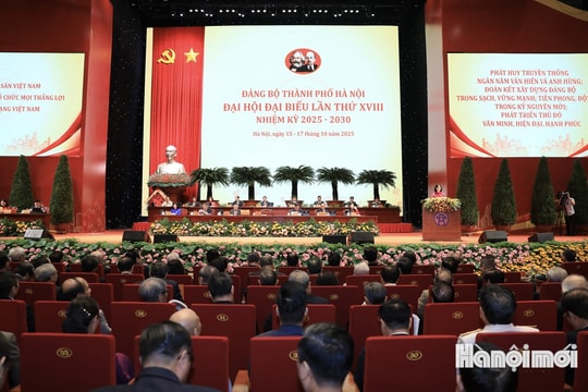 Tóm tắt Báo cáo chính trị trình Đại hội đại biểu Đảng bộ thành phố Hà Nội lần thứ XVIII