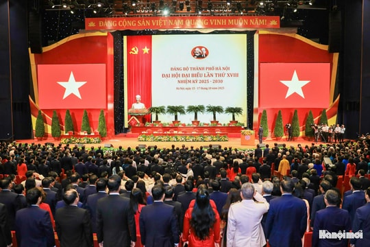 Ban Thường vụ Thành ủy Hà Nội khóa XVIII, nhiệm kỳ 2025 - 2030