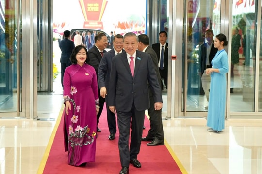 Tổng Bí thư Tô Lâm dự Đại hội đại biểu Đảng bộ TP Hà Nội lần thứ XVIII