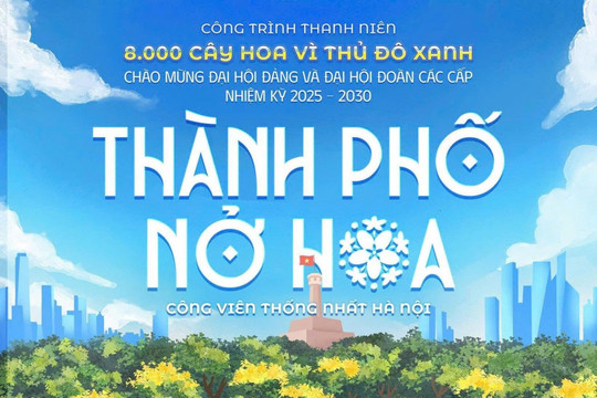 Khánh Vy, Hòa Minzy, Quốc Thiên đồng hành cùng “Thành phố nở hoa”