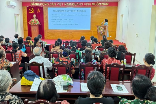 Phường Thanh Xuân (Hà Nội) Nhiều hoạt động chăm sóc, nâng cao sức khỏe người cao tuổi