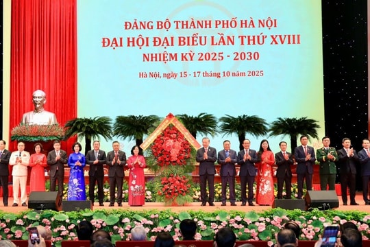 Tổng Bí thư Tô Lâm: Hà Nội phải là "đô thị hội tụ quá khứ, hiện tại và tương lai"