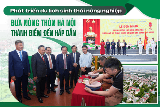 Phát triển du lịch sinh thái nông nghiệp: Đưa nông thôn Hà Nội thành điểm đến hấp dẫn