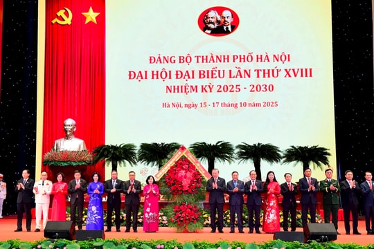 Đại hội Đảng bộ TP Hà Nội lần thứ XVIII: Thể hiện tinh thần đổi mới, sáng tạo và khát vọng vươn lên