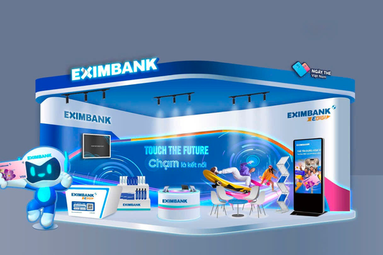 Eximbank mang thông điệp “Touch the Future - Chạm là kết nối” đến Ngày hội Thẻ Việt Nam 2025