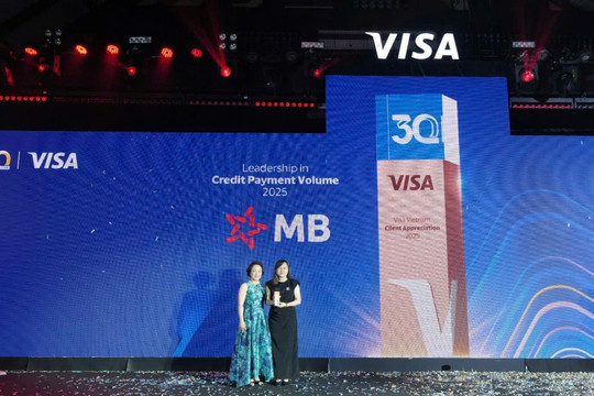 MB nhận bốn giải thưởng danh giá từ Visa