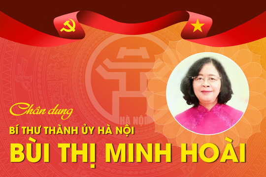 Chân dung Bí thư Thành ủy Hà Nội Bùi Thị Minh Hoài