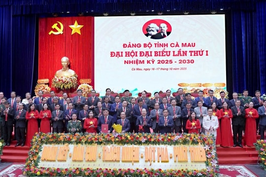 Cà Mau quyết tâm bứt phá sau thành công Đại hội Đảng bộ