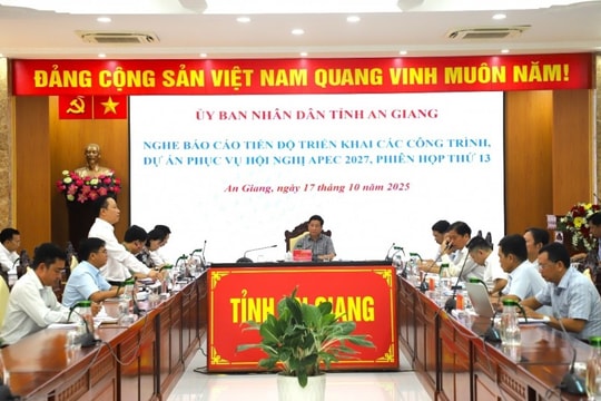 An Giang Tăng tốc triển khai các dự án trọng điểm phục vụ APEC 2027