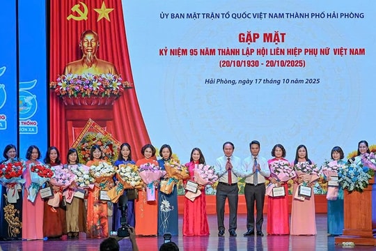 Hải Phòng Phụ nữ Hải Phòng khẳng định vai trò tiên phong trong thời kỳ mới