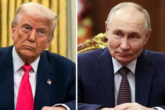 Tổng thống Mỹ Donald Trump và Tổng thống Nga Vladimir Putin điện đàm