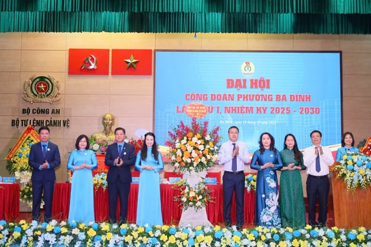 Phường Ba Đình: Xây dựng tổ chức Công đoàn phù hợp với mô hình mới