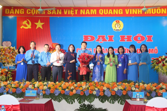 Đại hội Công đoàn phường Đại Mỗ: Đoàn kết - Dân chủ - Kỷ cương - Đổi mới - Phát triển