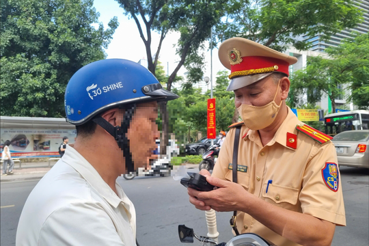 Địa phương nào có số tài xế vi phạm nồng độ cồn bị xử phạt cao nhất?