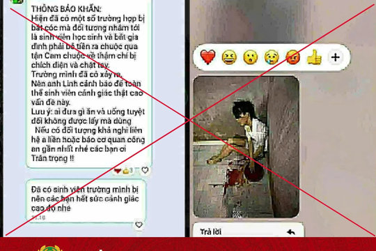 Đà Nẵng: tin đồn "bắt cóc sinh viên" là sai sự thật
