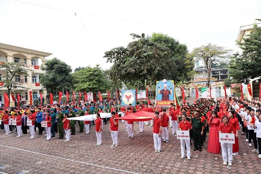 Tưng bừng khai mạc Đại hội thể dục - thể thao xã Hòa Lạc lần thứ I