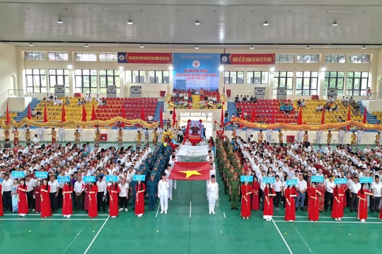 Gần 1.000 người tham gia Đại hội thể dục - thể thao xã Đan Phượng