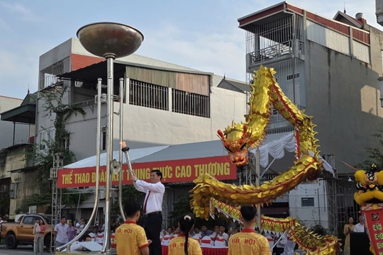 Sức trẻ, niềm vui hội tụ trong ngày hội thể thao xã Quảng Bị