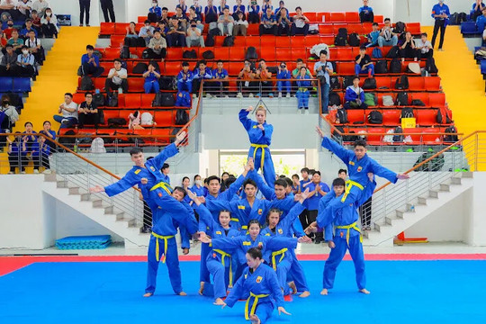 Vĩnh Long: khai mạc Giải Vô địch Vovinam sinh viên toàn quốc năm 2025