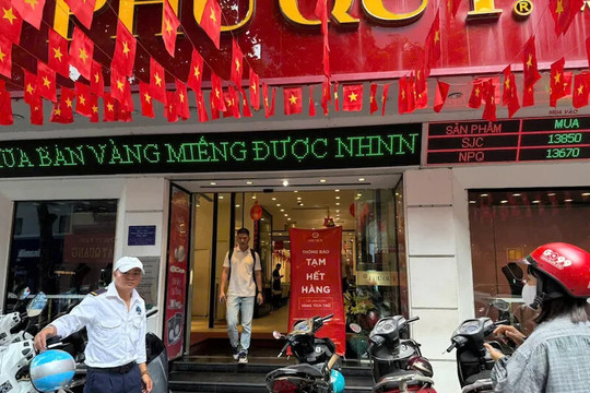 Phát sốt vì vàng