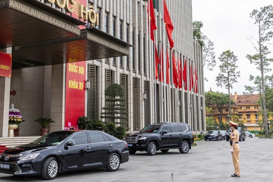 Hà Nội: Bảo đảm an toàn giao thông phục vụ kỳ họp thứ mười, Quốc hội khóa XV
