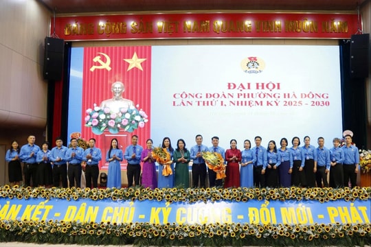 Công đoàn là chỗ dựa tin cậy của người lao động phường Hà Đông