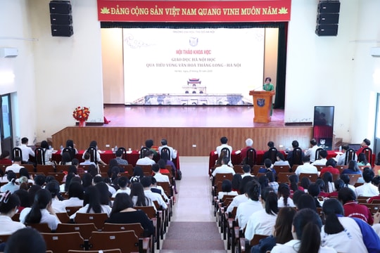 Kết nối giáo dục và văn hóa Thăng Long - Hà Nội