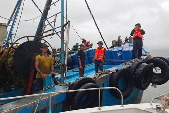 Đà Nẵng kêu gọi hàng nghìn tàu thuyền về tránh trú bão số 12