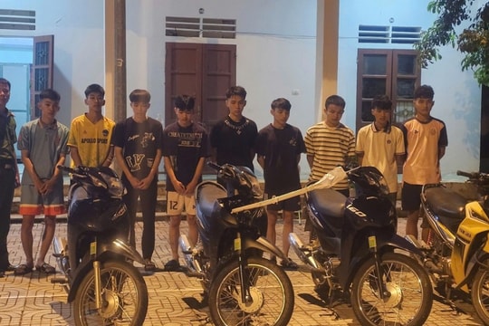 Nghệ An: Gần 50 đối tượng chuẩn bị hung khí để giải quyết mâu thuẫn trên mạng xã hội