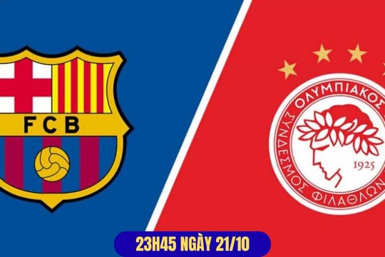 Barcelona vs Olympiakos: Cơ hội nhà vô địch để trở lại quỹ đạo chiến thắng
