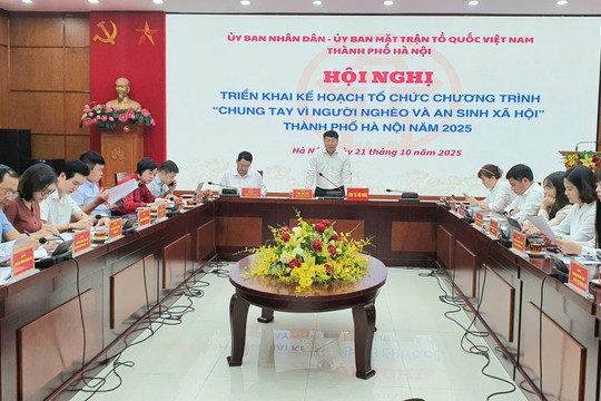 Hà Nội triển khai Chương trình "Chung tay vì người nghèo và an sinh xã hội" năm 2025