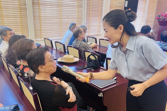 Phường Văn Miếu - Quốc Tử Giám tổ chức truyền thông chăm sóc sức khỏe cho người cao tuổi