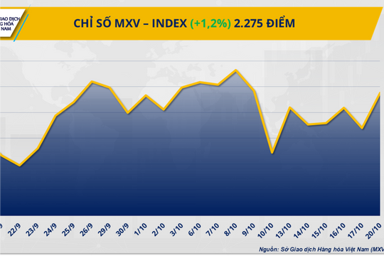Thị trường hàng hóa: Cả 4 nhóm hàng khởi sắc