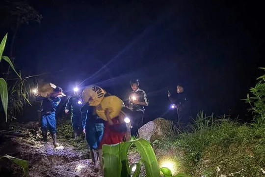 Đà Nẵng: Xuất hiện vết nứt lớn đe dọa khu dân cư, di dời khẩn 29 hộ dân xã Trà Linh