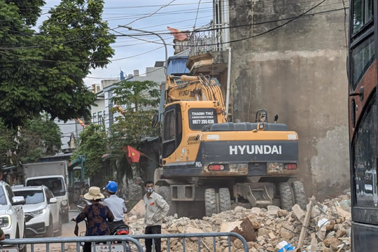 Xã Đoài Phương: hoàn thành sớm công tác cưỡng chế giải phóng mặt bằng cho dự án đường tỉnh 418