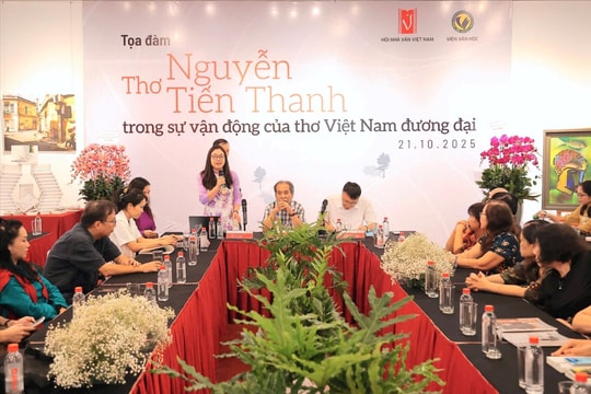 Thơ Nguyễn Tiến Thanh đầy nỗi thao thức trước hiện thực đời sống