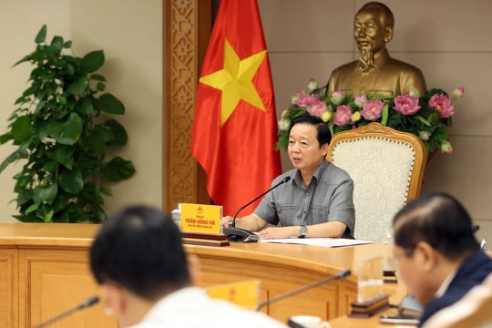 Phó Thủ tướng Trần Hồng Hà: Cập nhật dự báo, chủ động phương án ứng phó trước, trong và sau bão