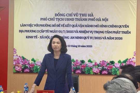 Phường Bồ Đề (Hà Nội) Thành phố sẽ đồng hành, tháo gỡ các khó khăn trong vận hành chính quyền hai cấp