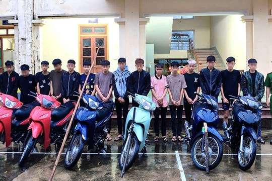 Xã Tam Hợp (Nghệ An): Khởi tố 25 đối tượng gây rối trật tự công cộng