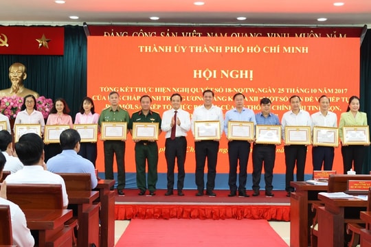 TP Hồ Chí Minh nâng cao chất lượng hoạt động chính quyền 2 cấp