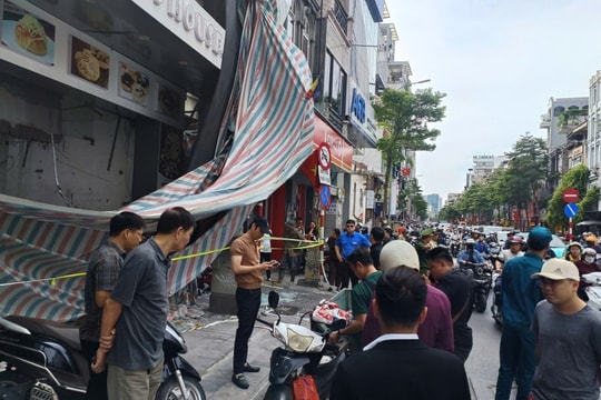 Công an TP Hà Nội Điều tra việc phá dỡ nhà khiến 2 người đi đường thương vong